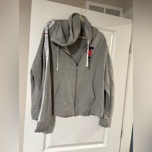 Pink Victoria Secret Toronto Zip Up Jacket Medium